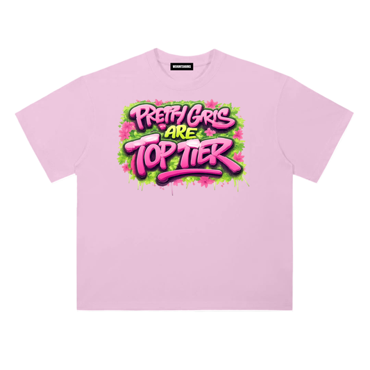 Pretty Girls are Top Tier Standard Tee 2