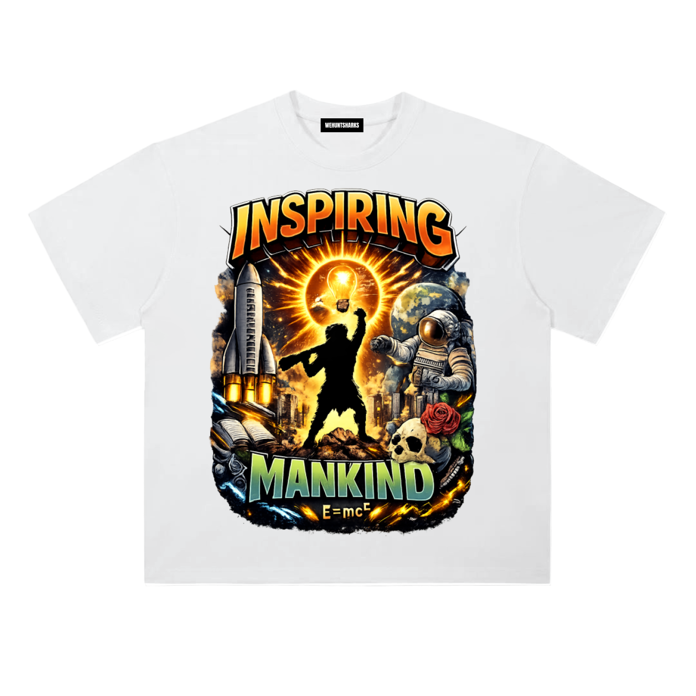 Standard Heavy Graphic Tee: Inspiring Mankind 1
