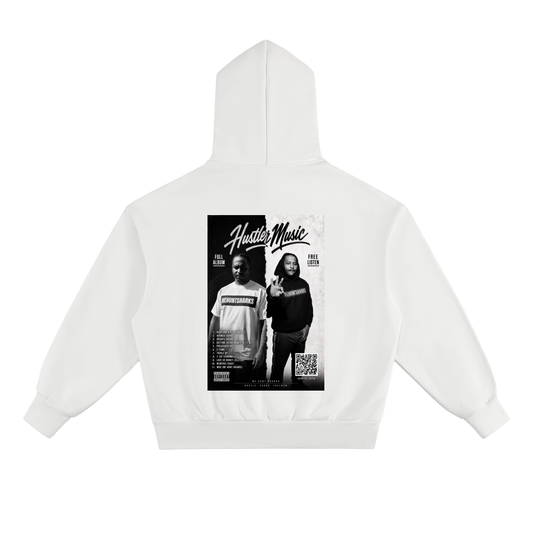 Standard Heavy Graphic Hoodie: Hustler Music Mixtape Hoodie