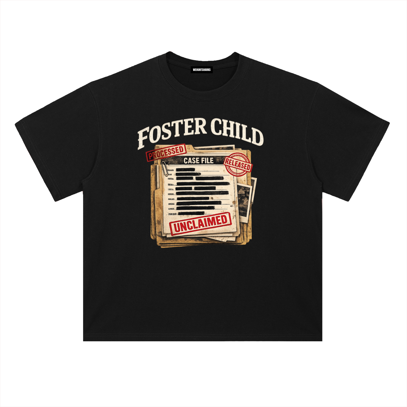 Flagship Heavy Graphic Tee: Foster Child
