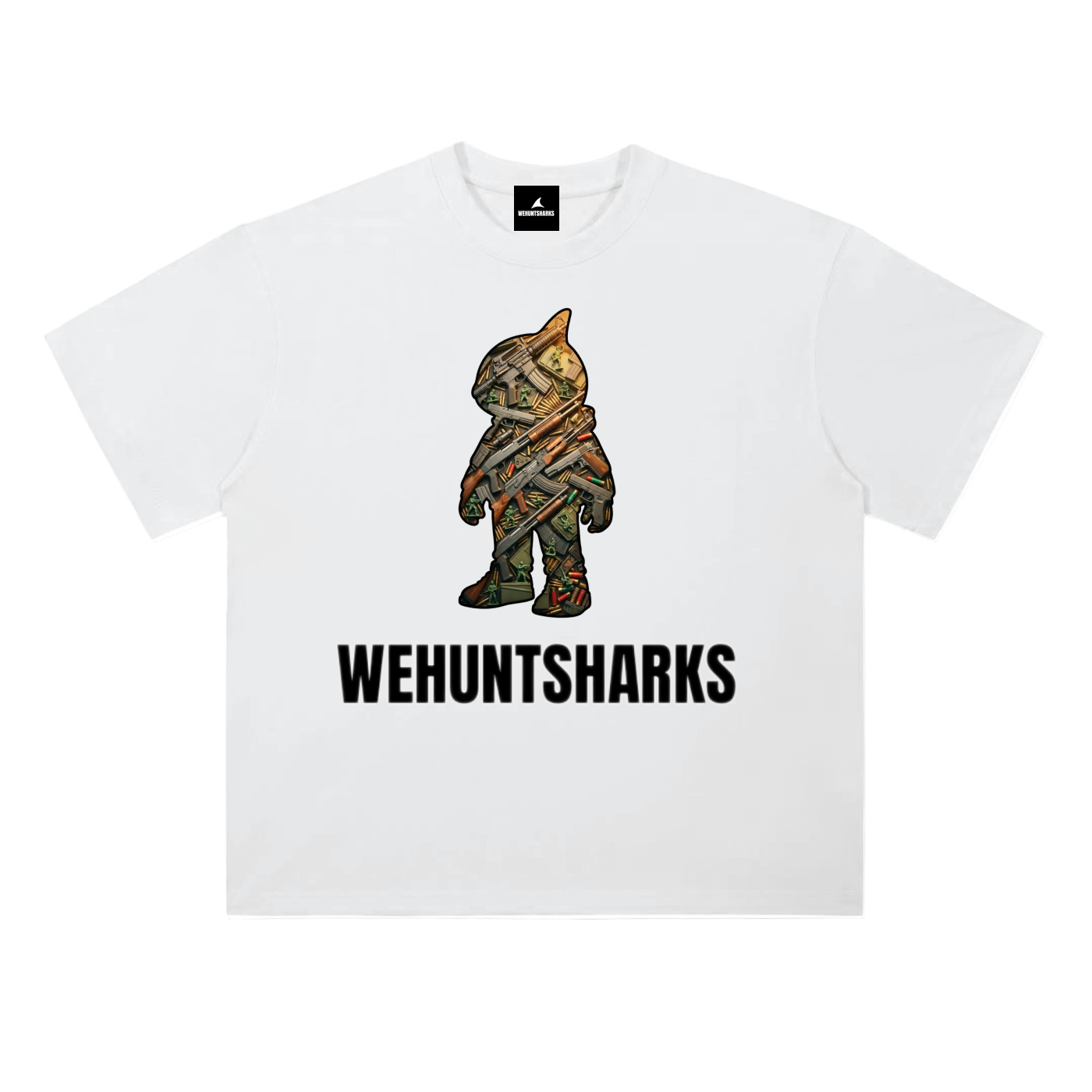 Standard Heavy Graphic Tee:
“Washington Silhouette: Guns & Ammo”