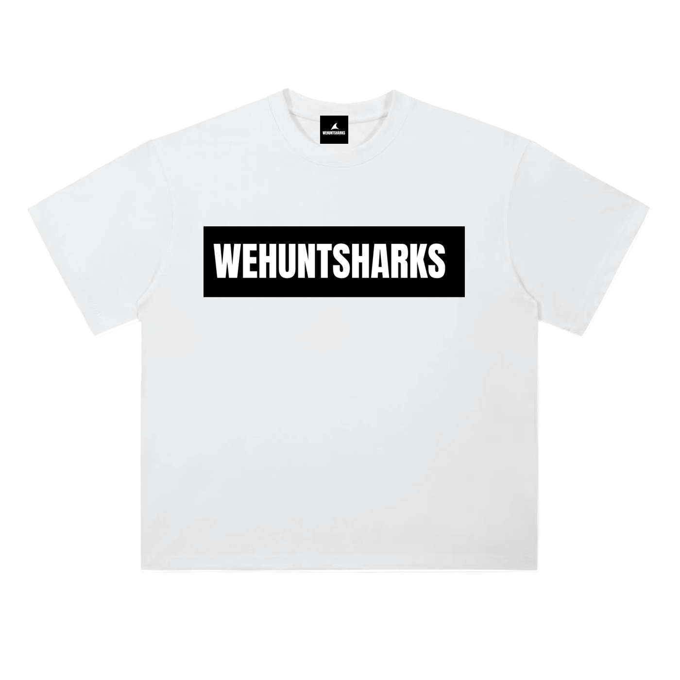 Standard Heavy Graphic Tee:
“The Bar” (White/Black)
