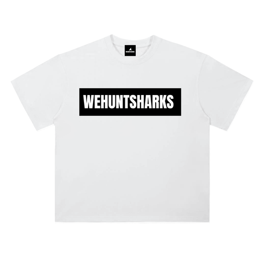 Standard Heavy Graphic Tee:
“The Bar” (White/Black)