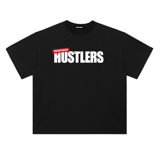 Standard Heavy Graphic Tee: HUSTLERS 1