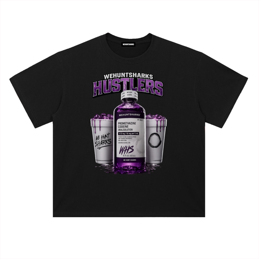 Standard Heavy Graphic Tee: Purple Prescription