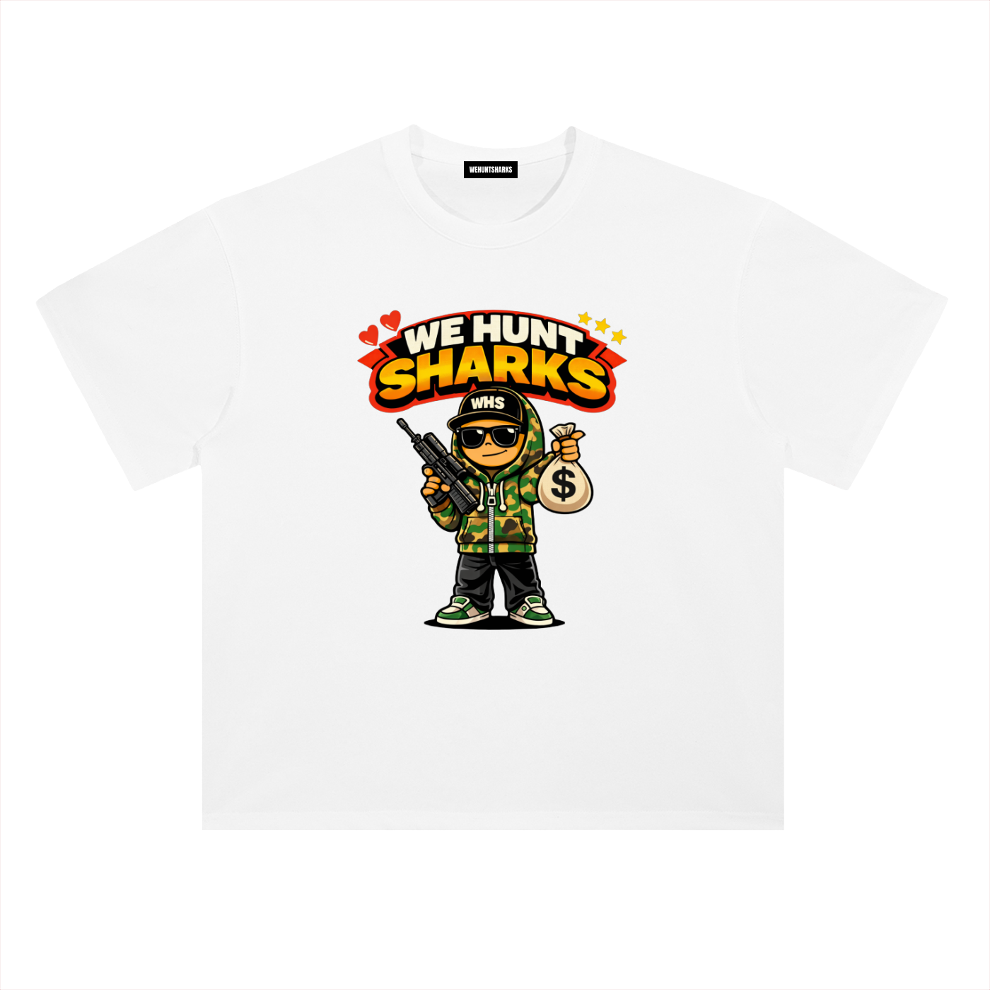 Standard Heavy Graphic Tee: Mini Kingston (War Ready)