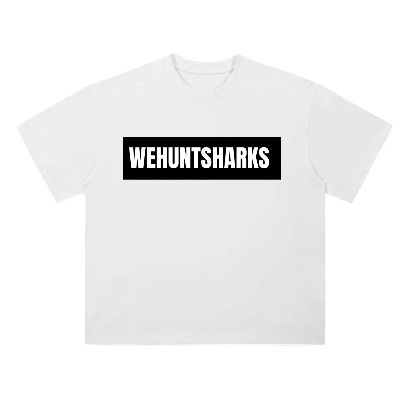 Standard Heavy Graphic Tee:
“The Bar” (White/Black)