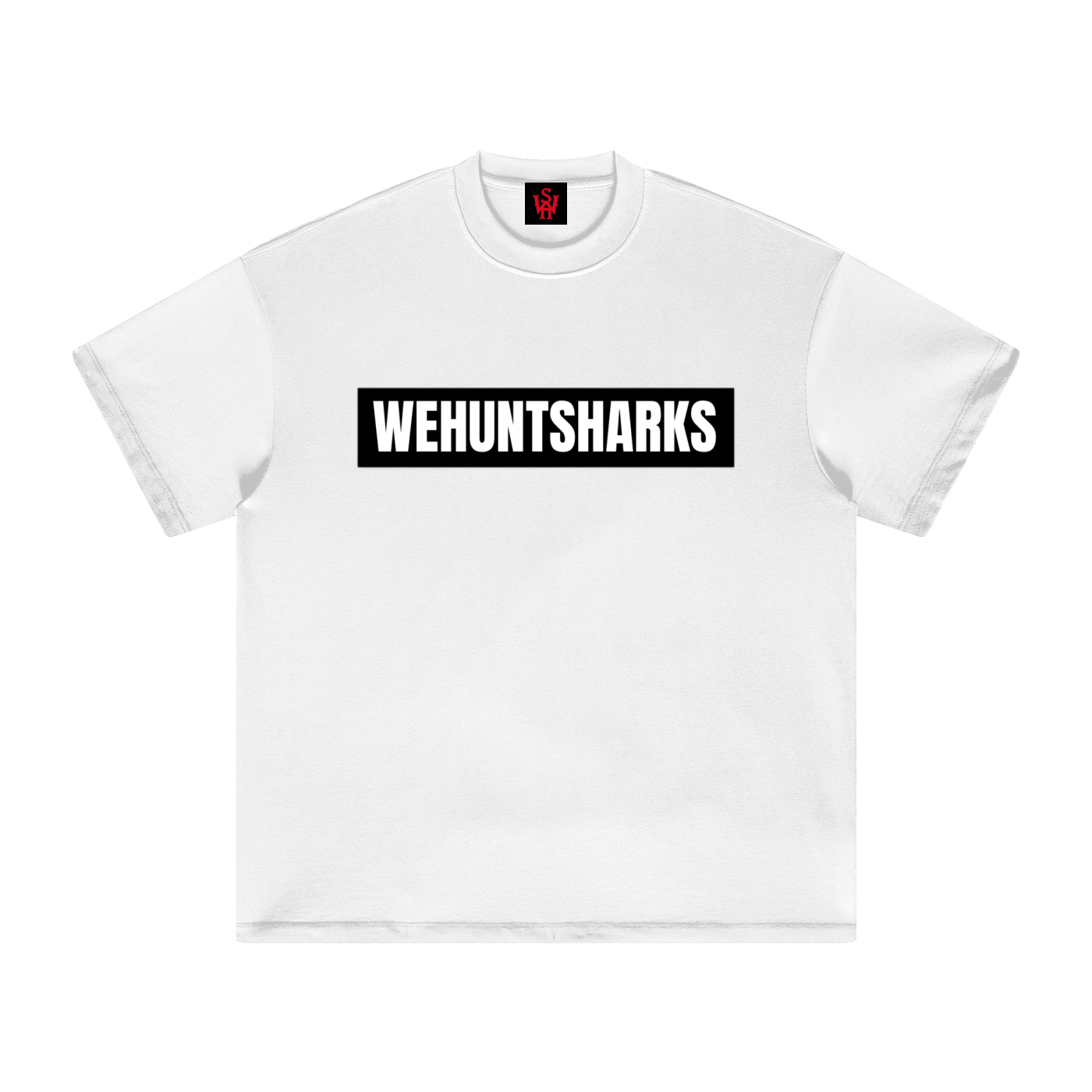 The Bar Heavyweight T-Shirt (Black/White)