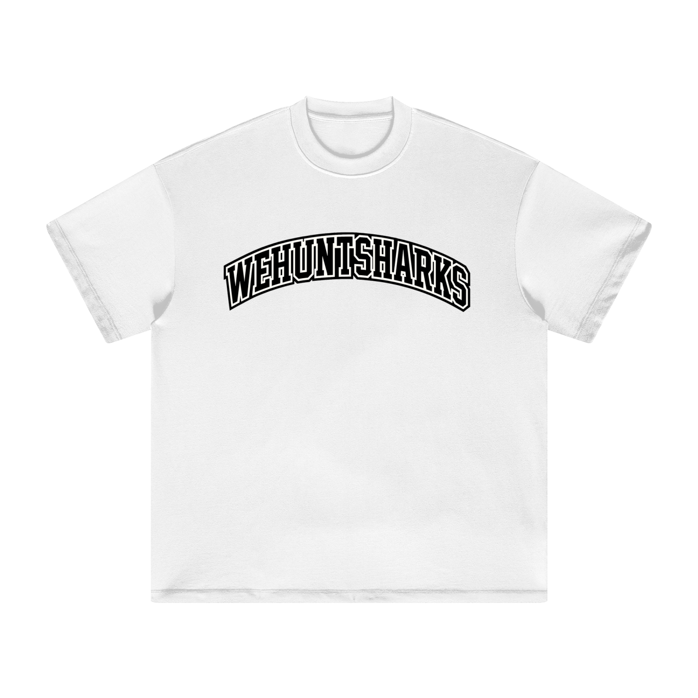 WEHUNTSHARKS Collegiate T-Shirt