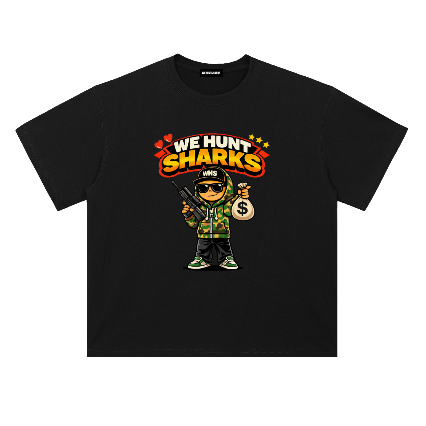 Standard Heavy Graphic Tee: Mini Kingston (War Ready)