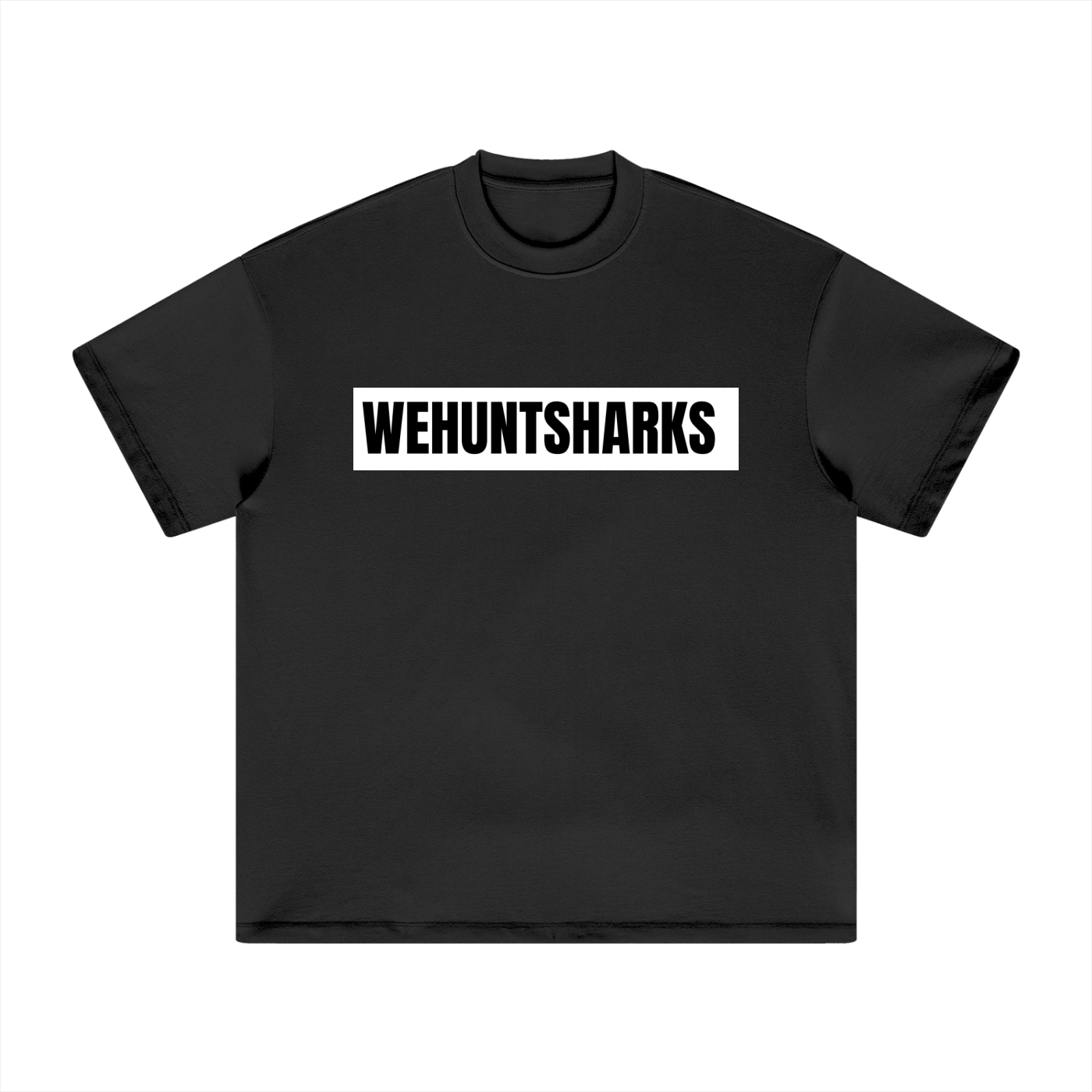 The Bar Heavyweight T-Shirt (White/Black)