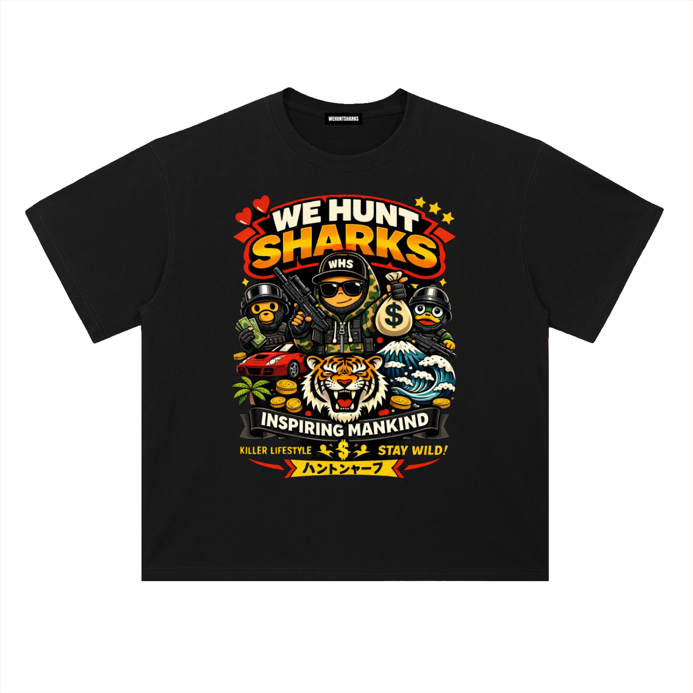 Standard Heavy Graphic Tee: Inspiring Mankind 4