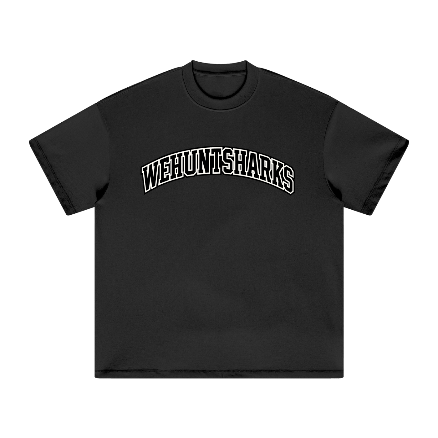 WEHUNTSHARKS Collegiate T-Shirt